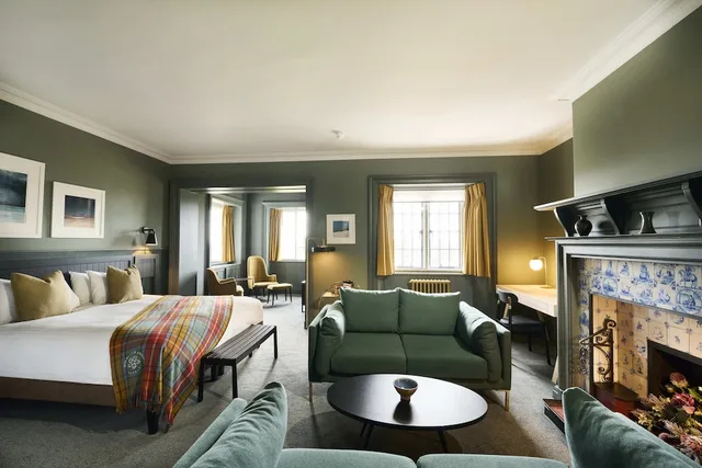 جناح بسرير كينج بإطلالة على الحديقة، Royal Marine Hotel Brora 3/6