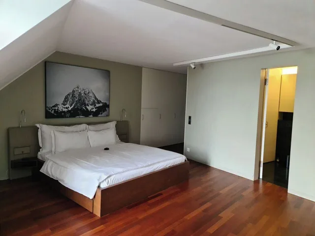 شقة بسريرين كوين بإطلالة على البحيرة بغرفتي نوم، Lucerne Lake View Apartments 1/5