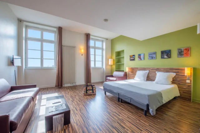 شقة بسرير مزدوج بغرفة نوم واحدة مع أريكة، Residence Belambra City Villemanzy 1/2