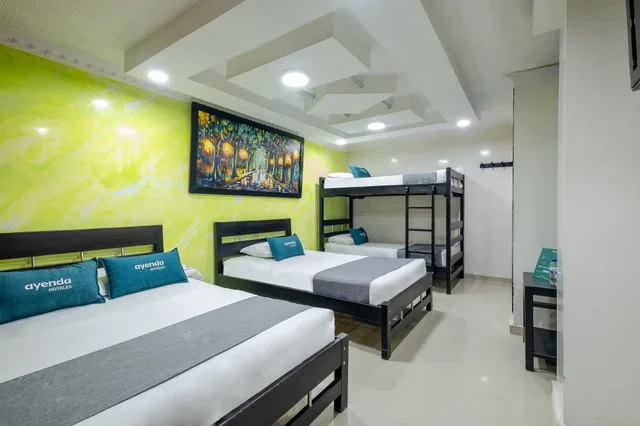 Family, 1 Single and 2 Double Beds، Hotel Ayenda Castillo Real 1521 2/6