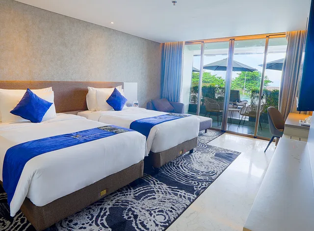 غرفة قياسية بسرير مزدوج أو سريرين منفصلين، Platinum Hotel Jimbaran Beach Bali 2/6