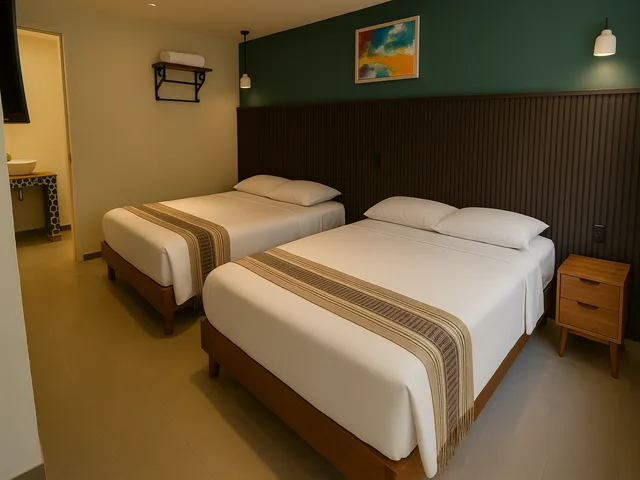 Standard Two Beds, COLLECTION O HOTEL CONCRETA 199 Mexico City 3/5