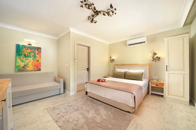 Standard, Double Bed, Orange Garden Hotel Akyaka 3/8
