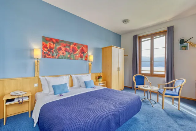 غرفة بسرير كوين، Hotel Bon Rivage 3/10