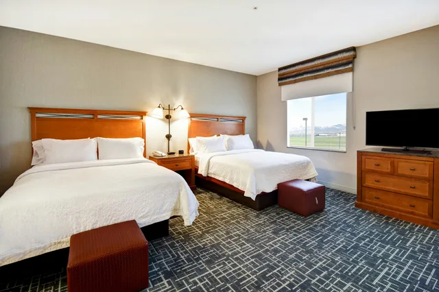 غرفة بسريرين كوين لذوي الإعاقة، Hampton Inn & Suites Salt Lake City-West Jordan 3/4