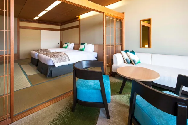 غرفة بريميوم بسريرين منفصلين بأرضية تاتامي في الطابق العلوي، HAKONE YUNOHANA PRINCE HOTEL 5/6