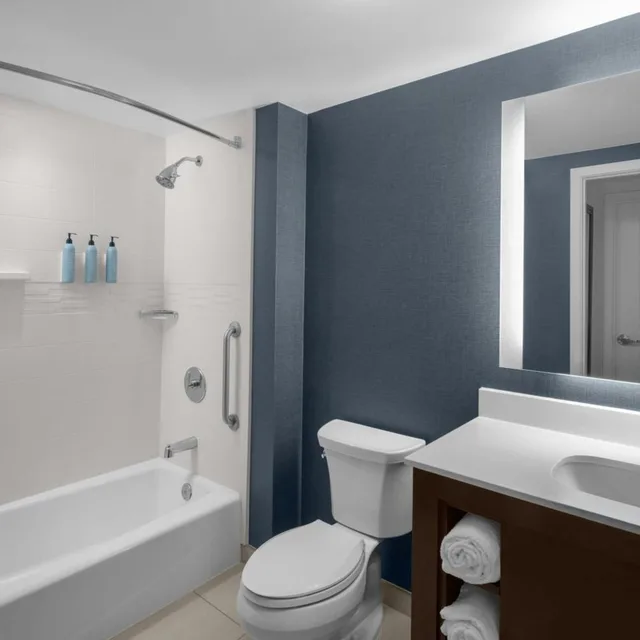 جناح بغرفتي نوم مع أريكة، Residence Inn Salt Lake City Murray 7/10