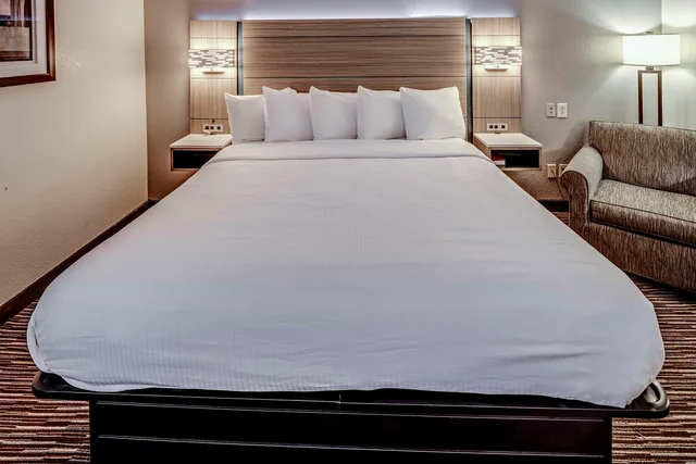 غرفة بسرير كينج بحوض استحمام لذوي الإعاقة، Best Western Port Columbus 4/9
