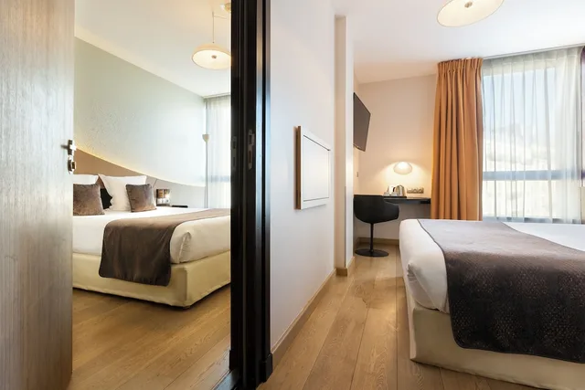 غرفة عائلية بسريرين مزدوجين بغرفتي نوم، Hotel Hor Europe 4/8