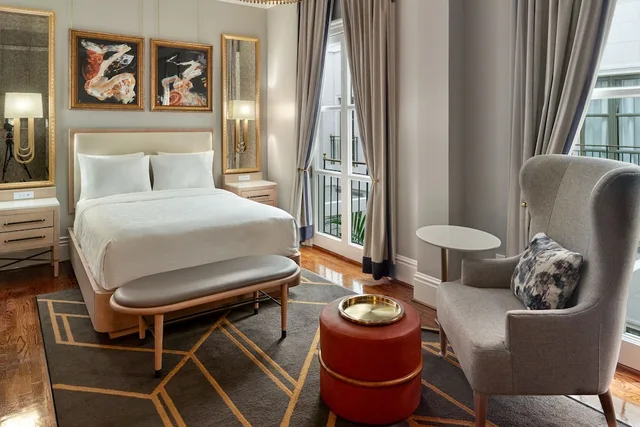 غرفة بسرير كوين، The Tremont House, Galveston, a Tribute Portfolio Hotel 3/4
