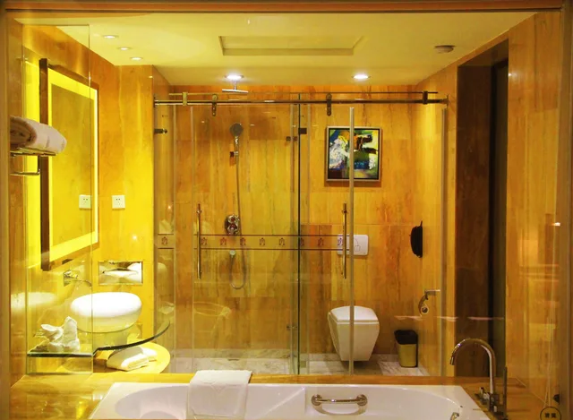 غرفة تنفيذية بسرير كينج، Meihao Mingyue Hotel International Finance City Keyun Road Metro Branch 4/5