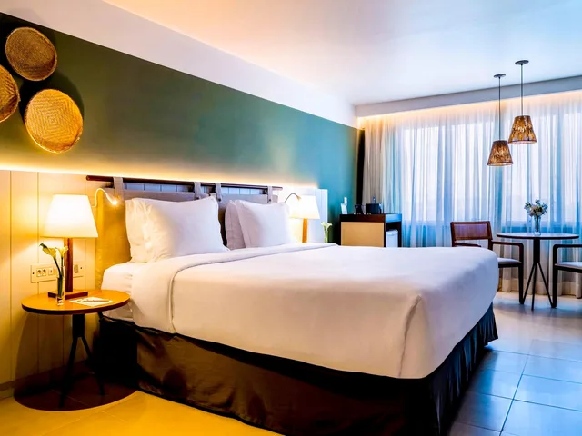غرفة ديلوكس بسرير مزدوج بإطلالة على المدينة، Grand Mercure Rio de Janeiro Copacabana 1/6