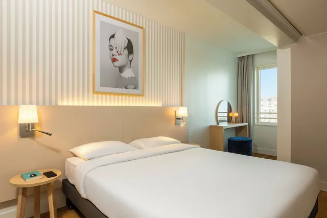 شقة بسريرين منفصلين بغرفتي نوم مع أريكة، Aparthotel Adagio Paris Centre Tour Eiffel 3/10