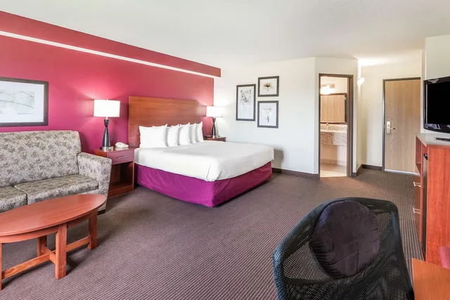 غرفة قياسية بسرير كينج مع أريكة، SureStay Plus Hotel by Best Western Litchfield 3/8