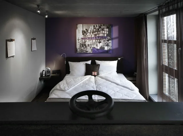 غرفة كومفورت بسرير كوين، Altes Stahlwerk Business & Lifestyle Hotel 2/4