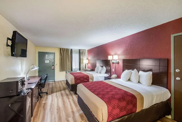 غرفة قياسية بسريرين مزدوجين للمدخنين، Econo Lodge Kearney - Liberty 1/2