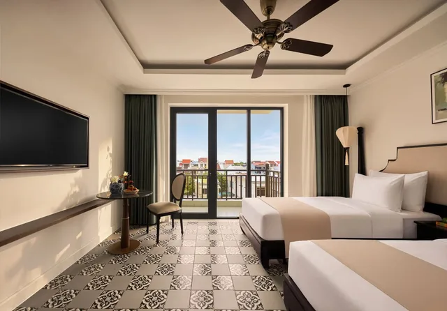 غرفة ديلوكس بسريرين منفصلين، Grand Signature by M Village Hoi An Resort, a brand of Modern Village Lifestyle 1/2