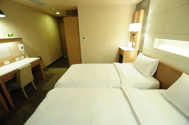 غرفة بسريرين منفصلين، Kindness Hotel - Sanduo Shopping District 4/10