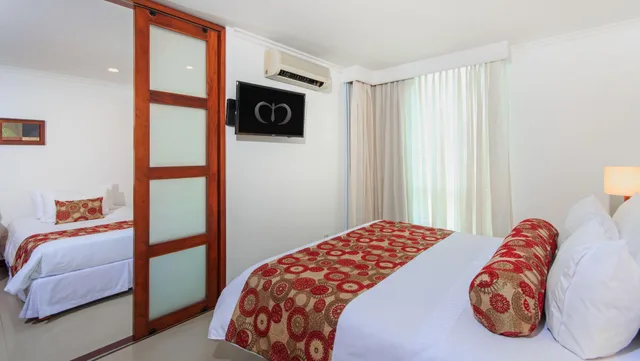 غرفة عائلية ثلاثية بغرفة نوم واحدة، The Morgana Poblado Suites Hotel 2/3