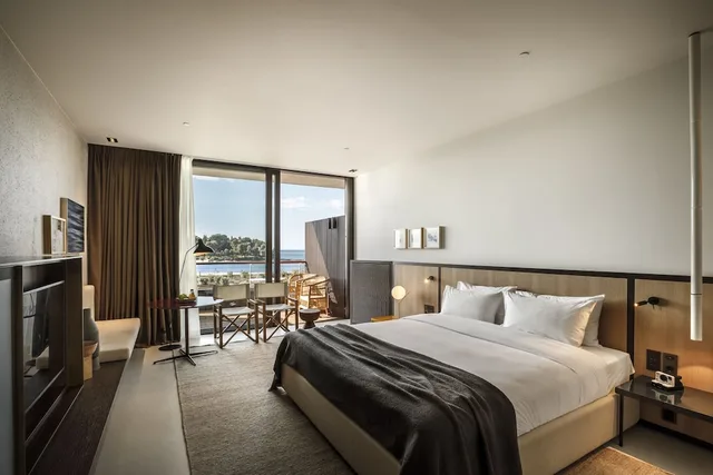 غرفة بريميوم بسريرين منفصلين بإطلالة على البحر، Grand Park Hotel Rovinj by Maistra Collection 1/5