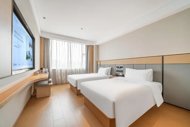 غرفة سوبيريور بسريرين منفصلين، Ji Hotel (Shanghai Zhoupu Wanda Plaza) 1/1