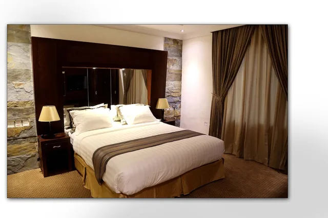 شقة جونيور بسرير كينج بغرفة نوم واحدة، Loren Suites Al Salamah 1/5