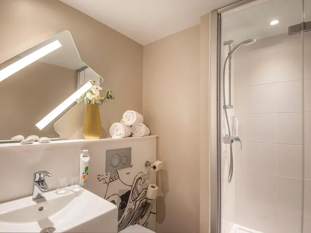 غرفة بسريرين منفصلين، IBIS BUDGET NICE CALIFORNIE LENVAL 5/5