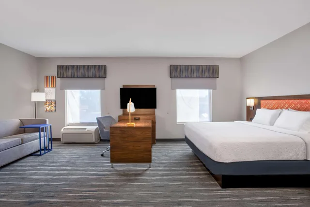 Studio, Suite, King Bed, Sofa, Hampton Inn and Suites Muncie 1/4