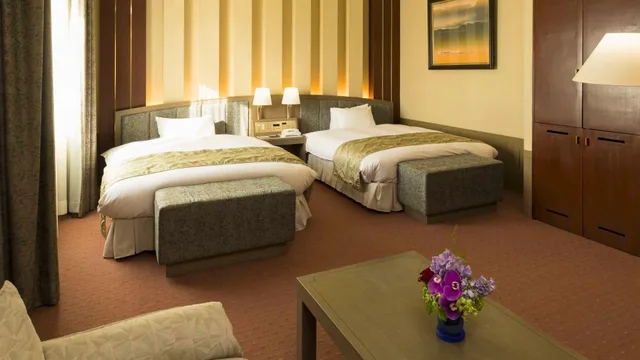 جناح ملكي بسريرين منفصلين بإطلالة على الجبل، Aomori Hotel 1/1
