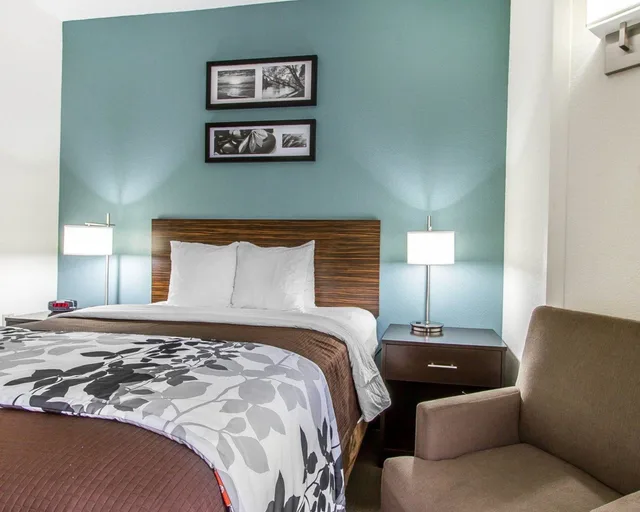 غرفة بسرير كوين لذوي الإعاقة، Sleep Inn Scott/Lafayette West 2/3