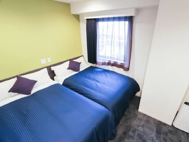 Semi Room, 2 Semi Double Beds، Hotel Livemax Niigata Ekimae 1/1