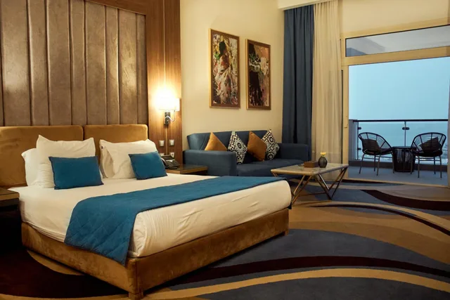 غرفة بريميوم بسرير مزدوج أو سريرين منفصلين، Tolip Resort El Galala Hills 3/7