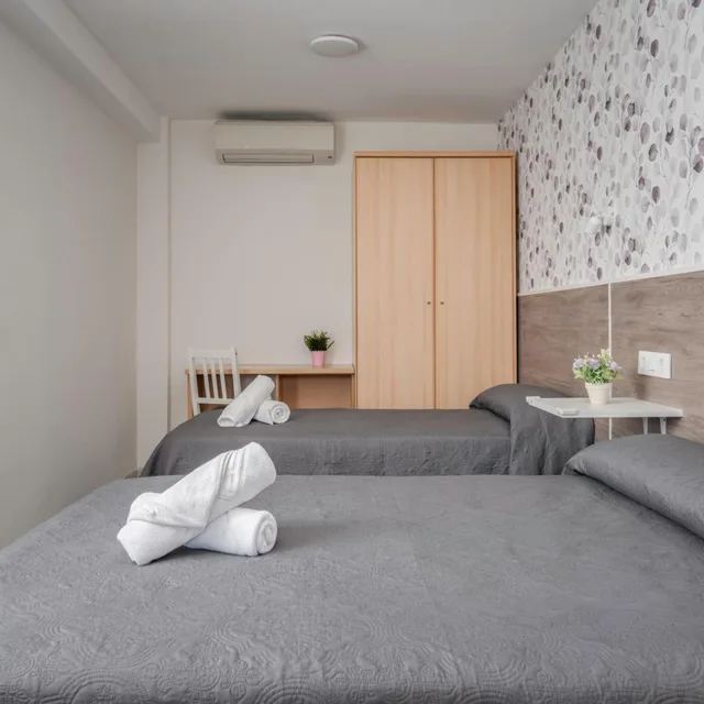 غرفة عائلية بسرير فردي، Hotel Tolosa 5/9