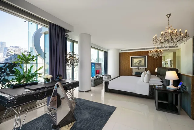 Grand, Lagoon, Deluxe, Suite, King Bed، Hotel Eclat Beijing, an SLH Hotel 2/2
