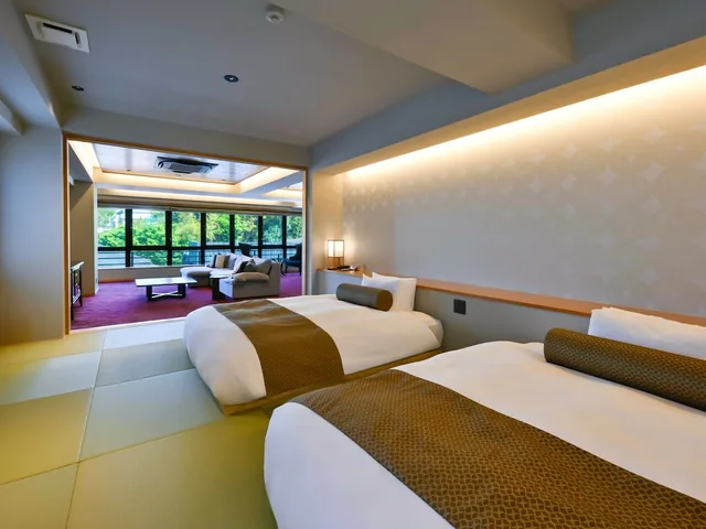Presidential, Suite, Twin Beds, Allergy Friendly، WAQOO Naritasan Monzen 1/6