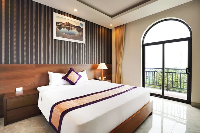 غرفة سوبيريور بسرير كينج بإطلالة على الحديقة، Luxor Hotel Phu Quoc 6/10
