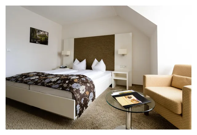 غرفة قياسية بسرير مزدوج، Landhotel Burg im Spreewald 5/10