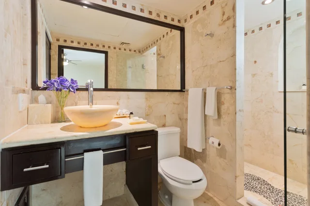 بنتهاوس عائلي بغرفتي نوم بجاكوزي، El Taj Oceanfront & Beachside Condo Hotel 3/3