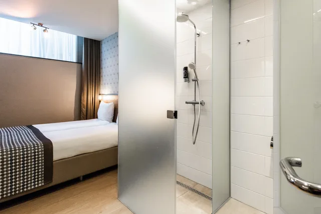 غرفة اقتصادية بسريرين منفصلين، Melrose Hotel 6/7