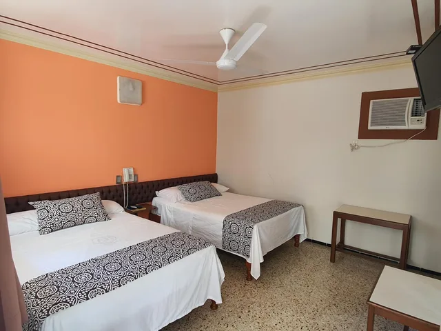 غرفة بسريرين مزدوجين، Hotel Atlantico 2/6