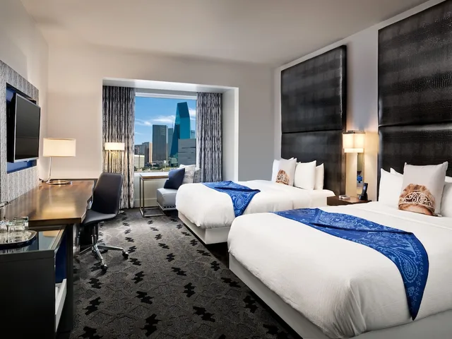 Standard, 2 Queen Beds, Accessible, W Dallas Victory 1/2