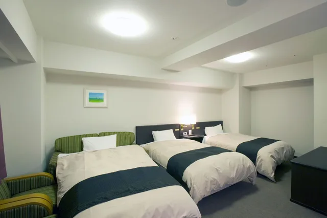 غرفة ثلاثية بثلاثة أسرّة، Kumamoto Tokyu REI Hotel 4/7