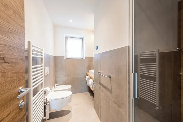 شقة ديلوكس بسريرين منفصلين بغرفتي نوم مع أريكة، Residende Nevegall 8/9