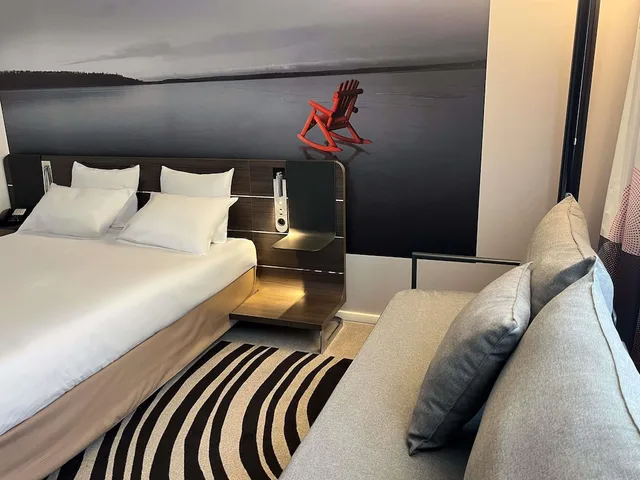 غرفة كلاسيكية بسرير مزدوج وسريرين منفصلين، NOVOTEL LIMOGES LE LAC 8/9