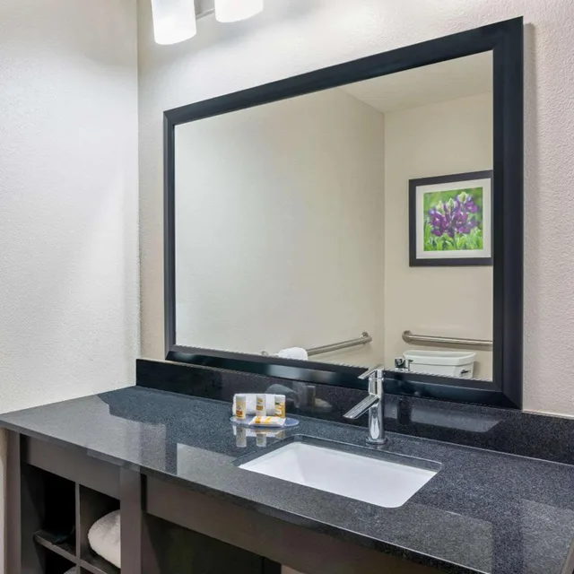 غرفة بسرير كينج بحوض استحمام لذوي الإعاقة، La Quinta Inn & Suites by Wyndham College Station South 5/5