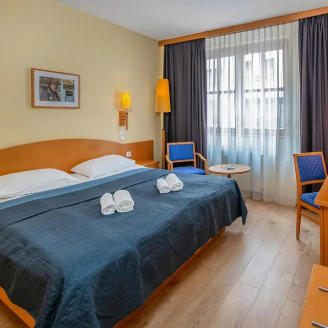 غرفة قياسية بسرير كينج، Corvin Hotel Budapest Corvin and Sissi Wing 1/8