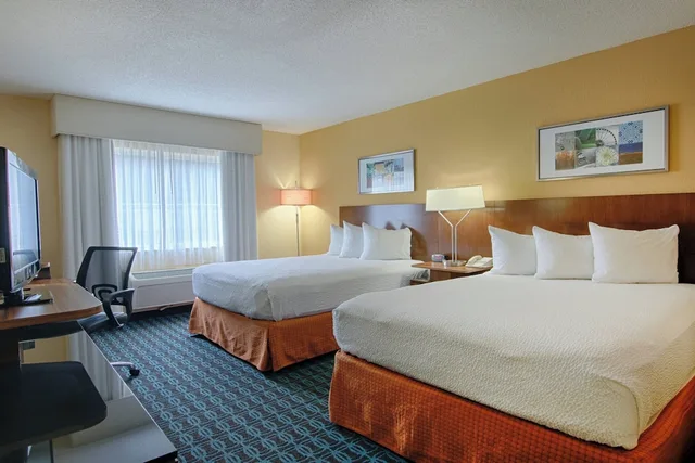 غرفة بسريرين كوين لذوي الإعاقة، Fairfield Inn Suites Jacksonville Airport 1/7