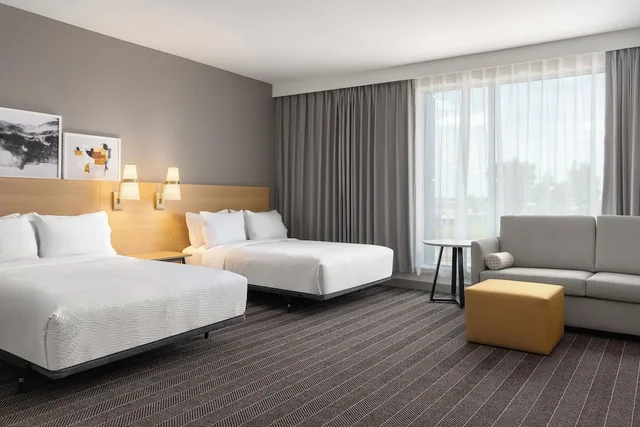 جناح استوديو بسريرين كوين بمطبخ بحوض استحمام، Staybridge Suites Montreal Airport - St-Laurent 1/5
