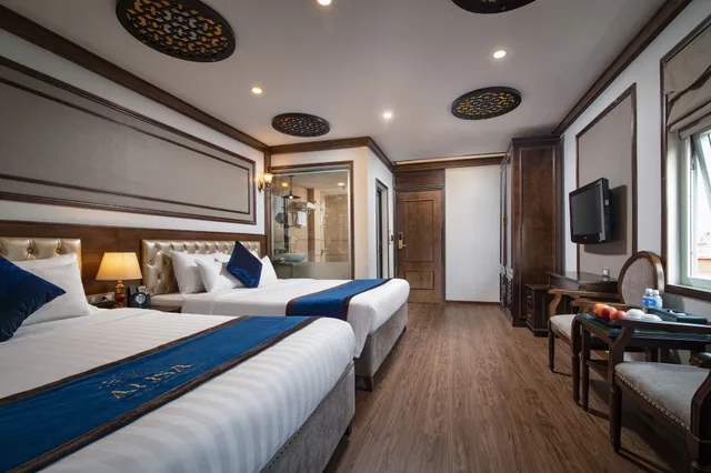 جناح عائلي بسريرين كوين بشرفة، Alisa Hotel & Spa 1/5