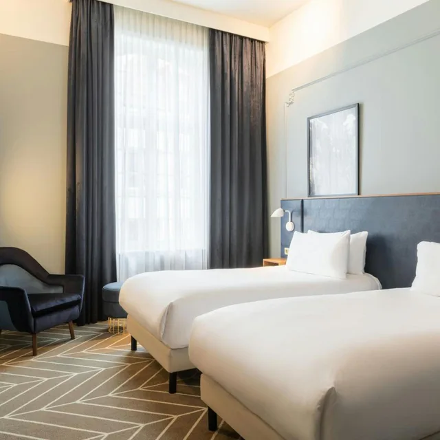 Emerald, Guest Room, Twin Beds، Sapphire House Antwerp, Autograph Collection 4/10
